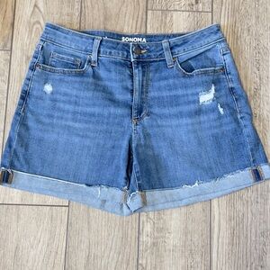 Sonoma Women's Classic Blue Jean Shorts